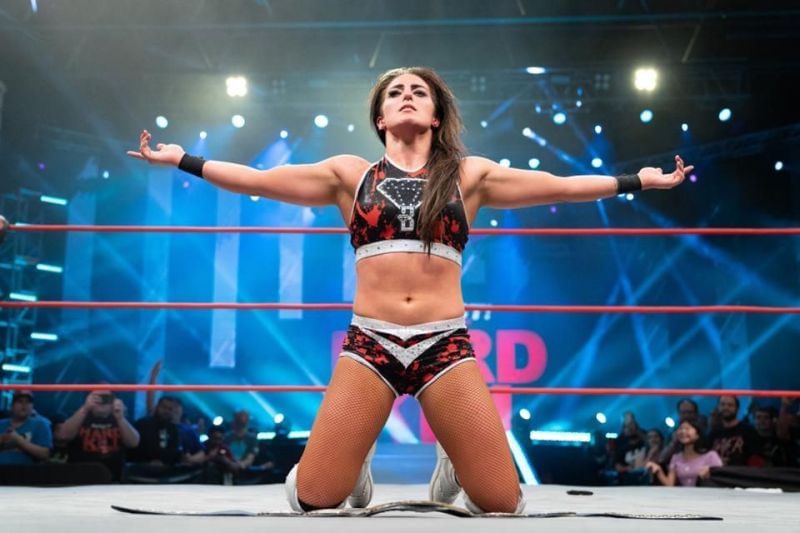 Tessa Blanchard at Hard to Kill (Photo credit: Impact Wrestling)