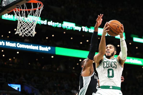 Tatum has led the Boston Celtics from the front