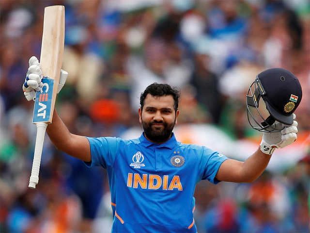 Rohit Sharma was at his marauding best as he cracked a blistering 119 against Australia.