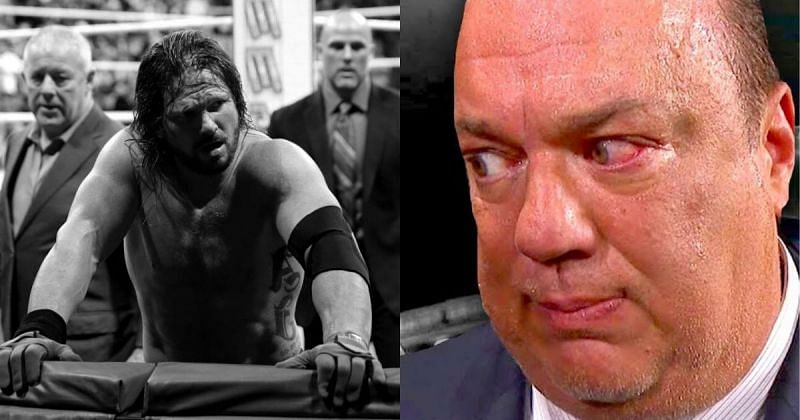 WWE Rumors- Unfortunate backstage news on Paul Heyman and AJ Styles