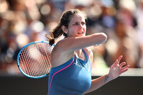 Julia Goerges is the two-time defending champion