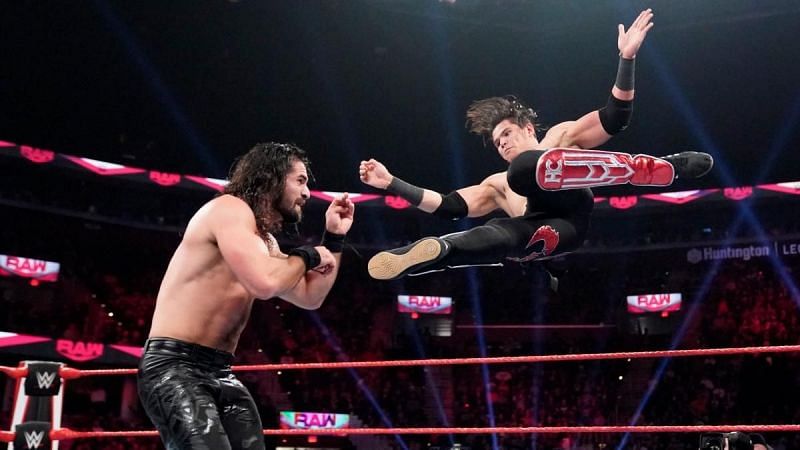 Humberto Carrillo and Seth Rollins have tangoed in the past