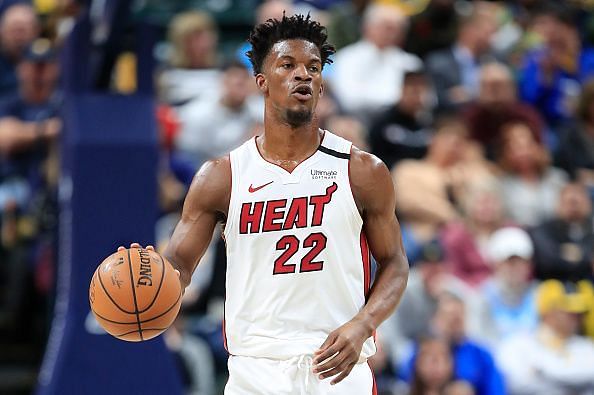 Miami Heat are being led from the front by Jimmy Butler
