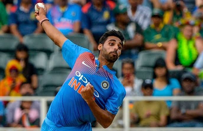 Bhuvneshwar Kumar is currently out of the team due to injury