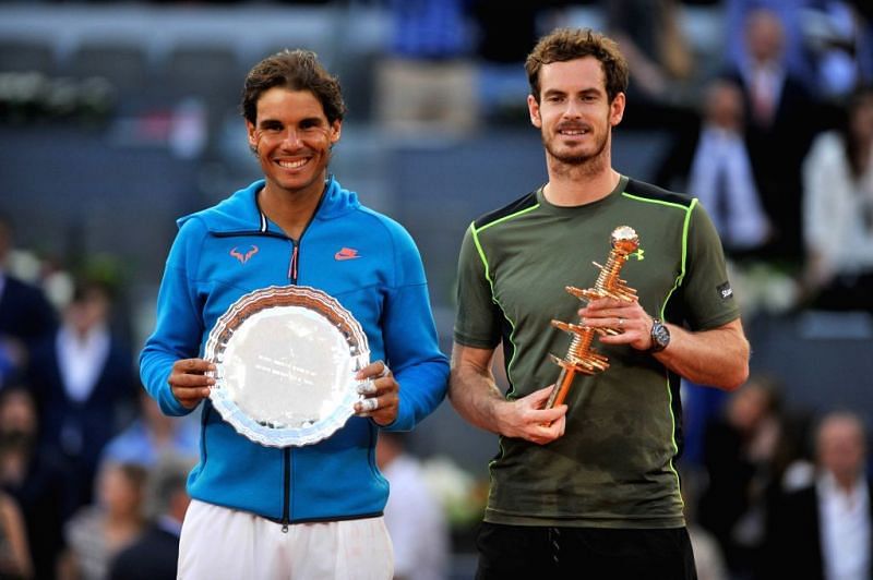 Nadal suffered his 3rd Madrid final defeat in 2015 to Andy Murray