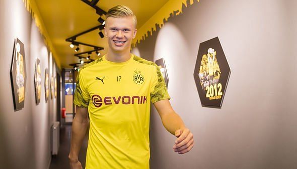 Dortmund beat several clubs to the signing of Haaland