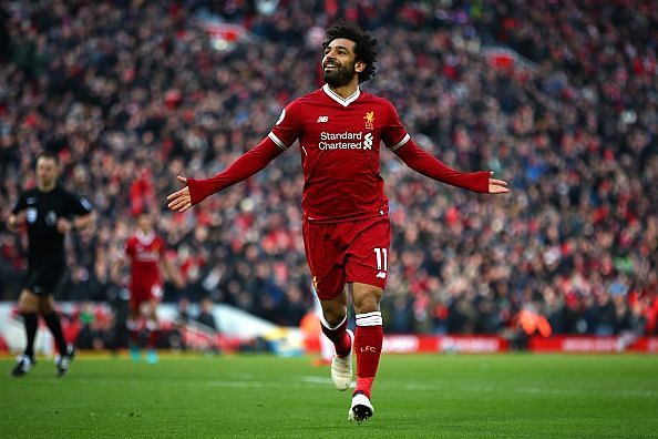 Mohamed Salah has exhibited staggering levels of consistency since joining Liverpool in 2017