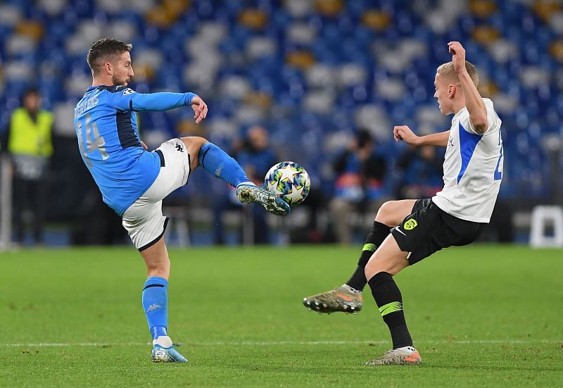 SSC Napoli v KRC Genk: Group E - UEFA Champions League