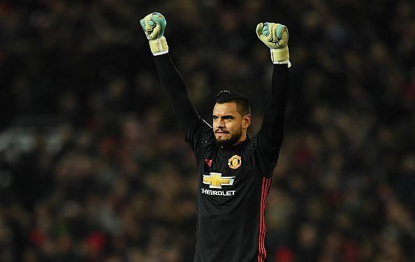 Sergio Romero was at his brilliant best for Manchester United