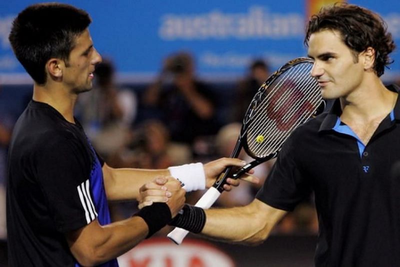 Djokovic ended Federer&#039;s title defence at the 2008 Australian Open