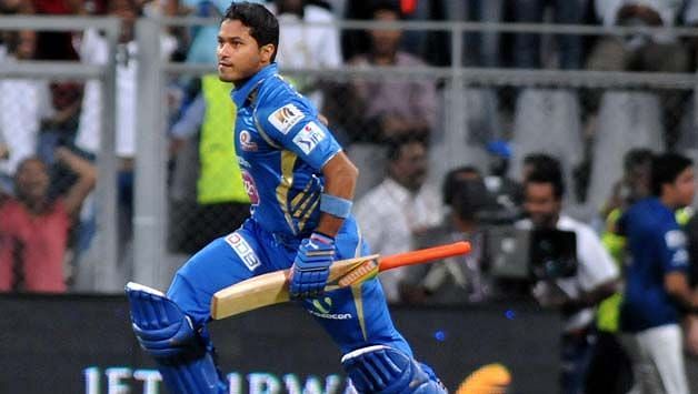 Aditya Tare&#039;s six helped MI to qualify for the playoffs in IPL 2015.