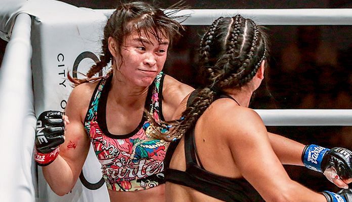 Stamp won all her four bouts in 2019 with ONE Championship