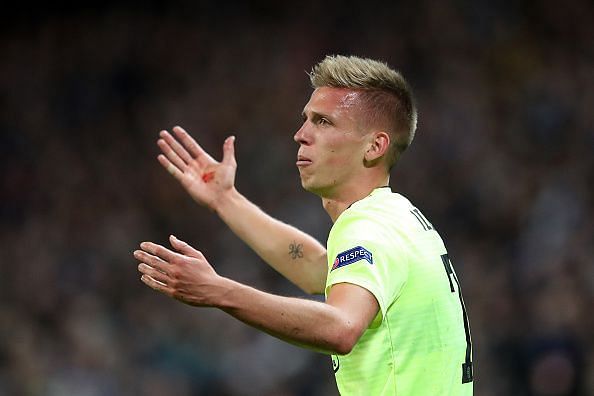 Luis Suarez&#039;s injury has forced Barcelona to prioritize a No.9 over Dani Olmo in the transfer window.