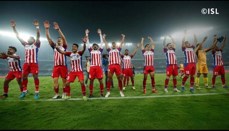 ATK put up a performance that was worthy of sending them to the top of the ISL points table (Credits - ISL)