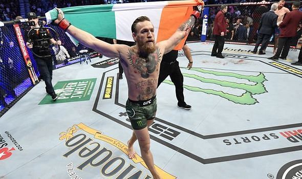 It took McGregor less than a minute to dispatch Cowboy