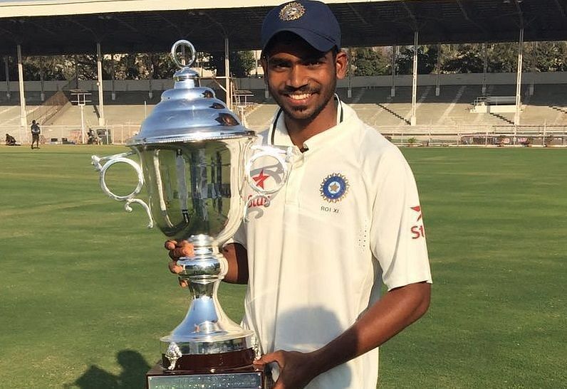 KS Bharat is the first wicket-keeper batsman to register a triple ton in the Ranji Trophy