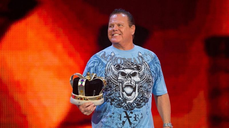 Jerry Lawler commentates on RAW with Vic Joseph