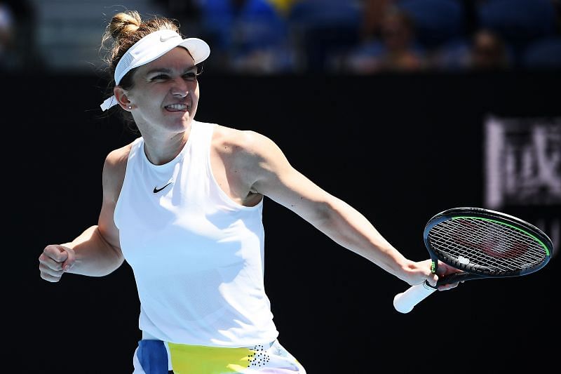 Halep has been in magnificent form at Melbourne