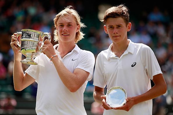 The duo played the 2016 Wimbledon final as juniors, with Shapovalov winning in three sets.