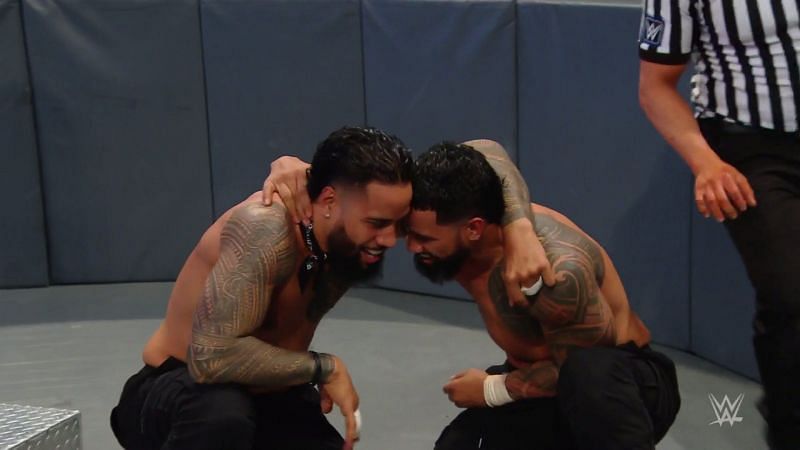 The Usos managed to pull off a win