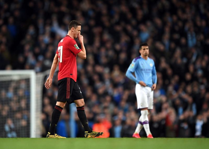 Matic was sent off against Manchester City in the semi-final of the Carabao Cup and will be suspended for the game