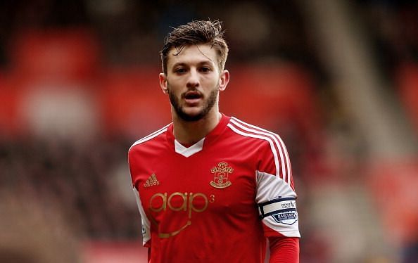 Lallana captained the Saints in 2012.