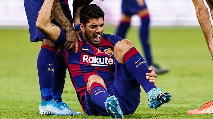 Luis Suarez is probably out for the remainder of the season