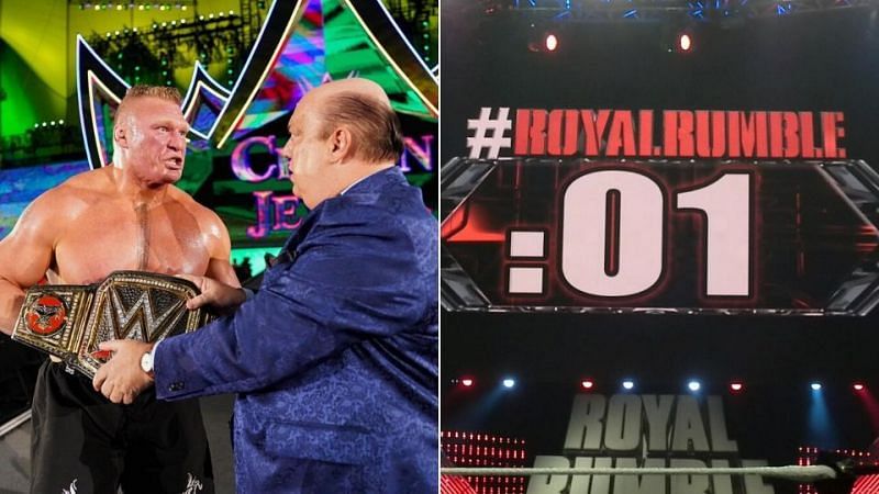 Could an NXT star eliminate Brock Lesnar from the Royal Rumble?