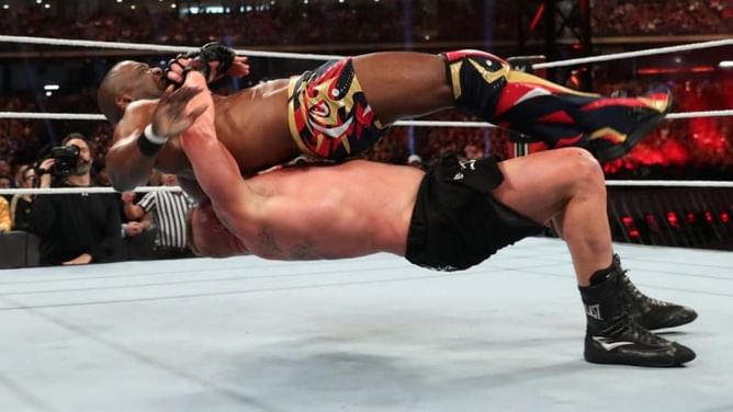 ब्रॉक लैसनर ने Royal Rumble मैच में अपने सबसे अच्छे दोस्त को दिया बड़ा धोखा