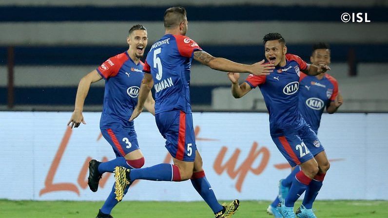 Bengaluru FC scraped past Hyderabad FC 1-0