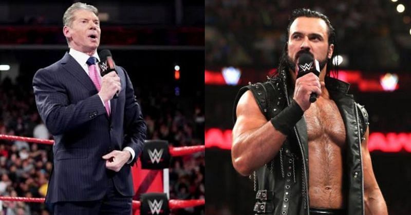 Vince McMahon and Drew McIntyre