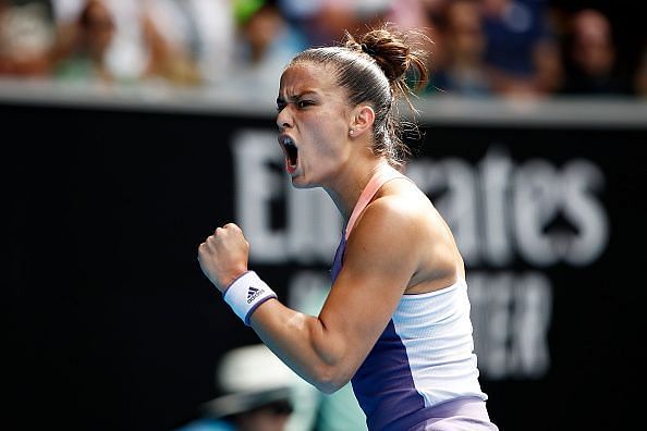 Maria Sakkari knocked Madison Keys out in the third round