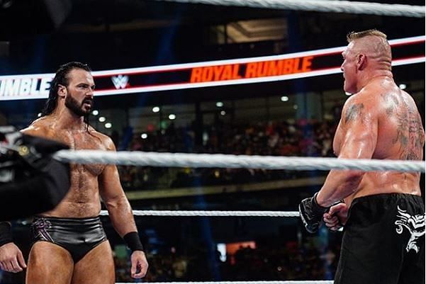 Drew McIntyre dethroned Brock Lesnar at Royal Rumble!