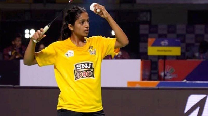 Gayathri Gopichand in action for Chennai