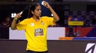 Gayathri Gopichand in action for Chennai