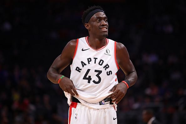 Pascal Siakam has missed the past few weeks due to a groin injury