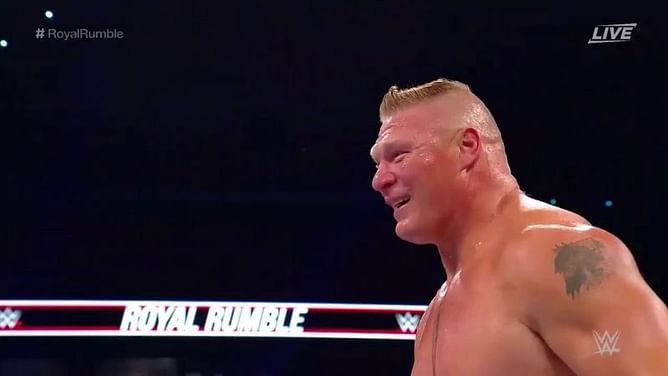 Brock Lesnar matches incredible Royal Rumble record