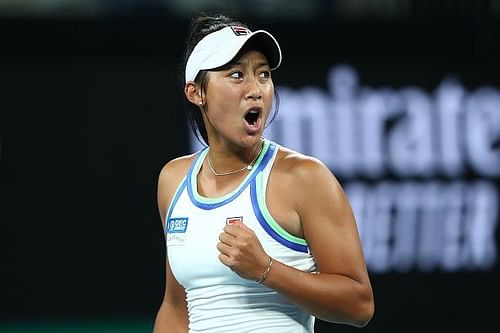 Priscilla Hon won her first main draw match at the Australian Open earlier this week.