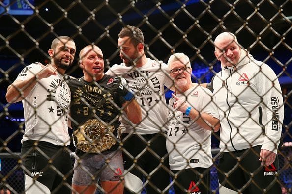 UFC News: Georges St-Pierre's coach believes he might come out of retirement to fight Khabib Nurmagomedov