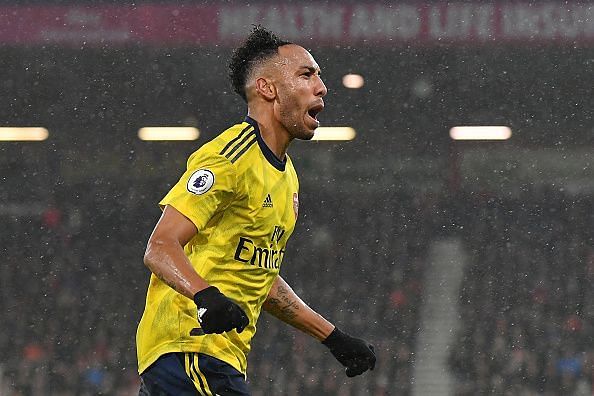 Aubameyang has been productive for Arsenal so far