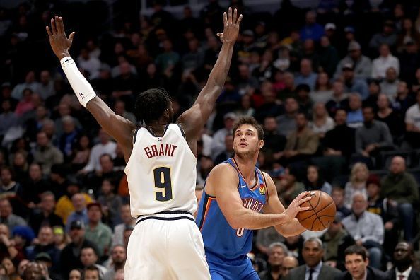 Danilo Gallinari has impressed for the OKC Thunder over the first half of the season