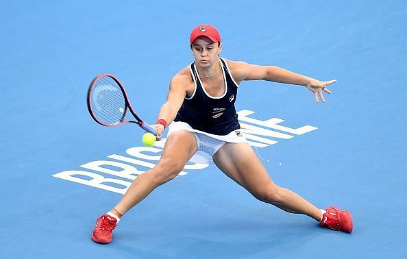 World no. 1 Ashleigh Barty leads the half crowded by former Grand Slam champions.