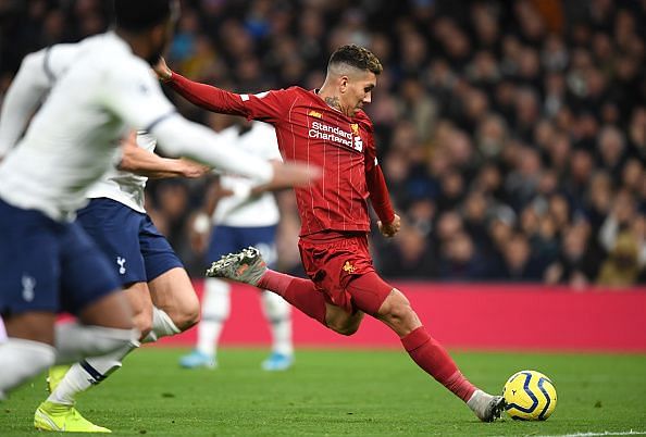 Roberto Firmino&#039;s goal decided tonight&#039;s game at the Tottenham Hotspur Stadium