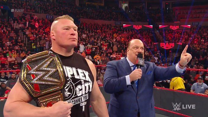 Brock Lesnar is taking on all comers on January 26th