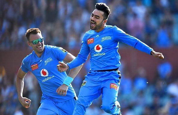 Rashid Khan grabbed his fifth T20 hattrick against the Sydney Sixers and turned the game on its head.