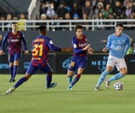Barcelona's youngster got some valuable game time