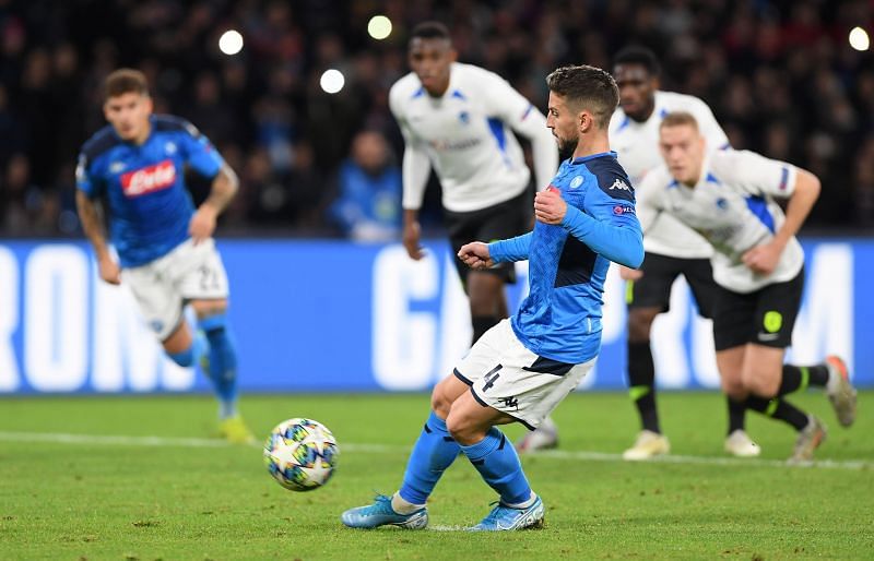 SSC Napoli v KRC Genk: Group E - UEFA Champions League