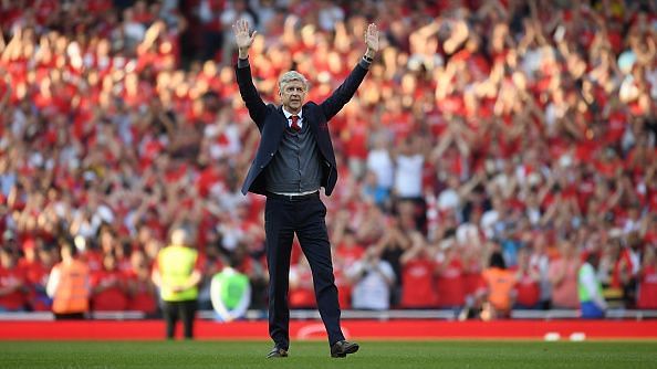 Arsene Wenger finally departed Arsenal in 2018