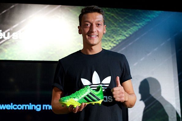 Mesut Ozil, the face of Adidas
