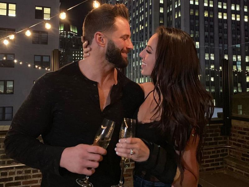 Zack Ryder and Chelsea Green announced their engagement following this year&#039;s WrestleMania